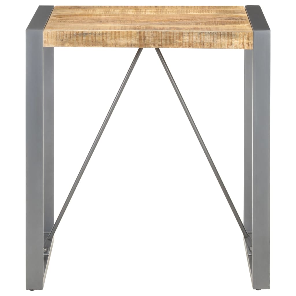 Spisebord 70x70x75 cm grov heltre mango