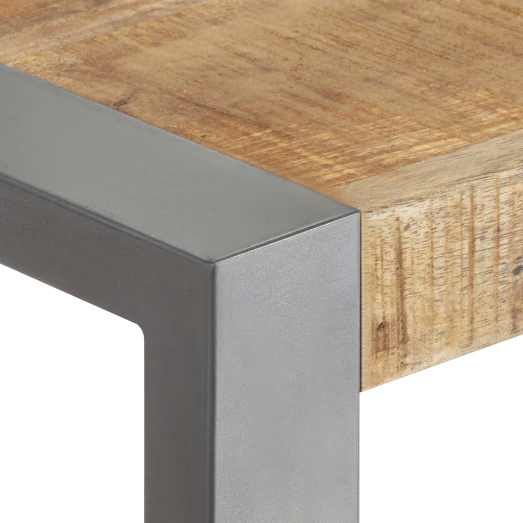 Spisebord 70x70x75 cm grov heltre mango