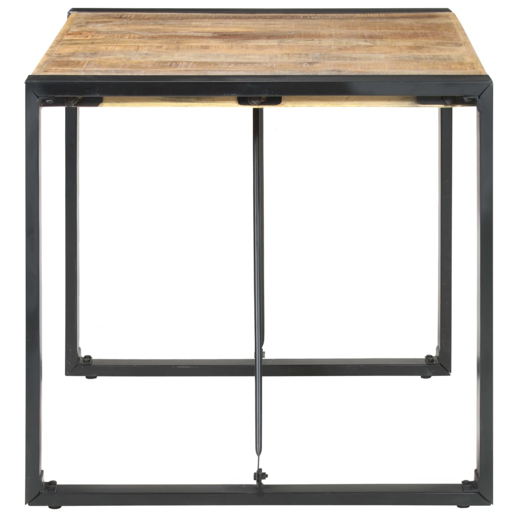 Spisebord 80x80x75 cm grovt mangotre