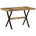 Spisebord 120x60x76 cm grovt mangotre