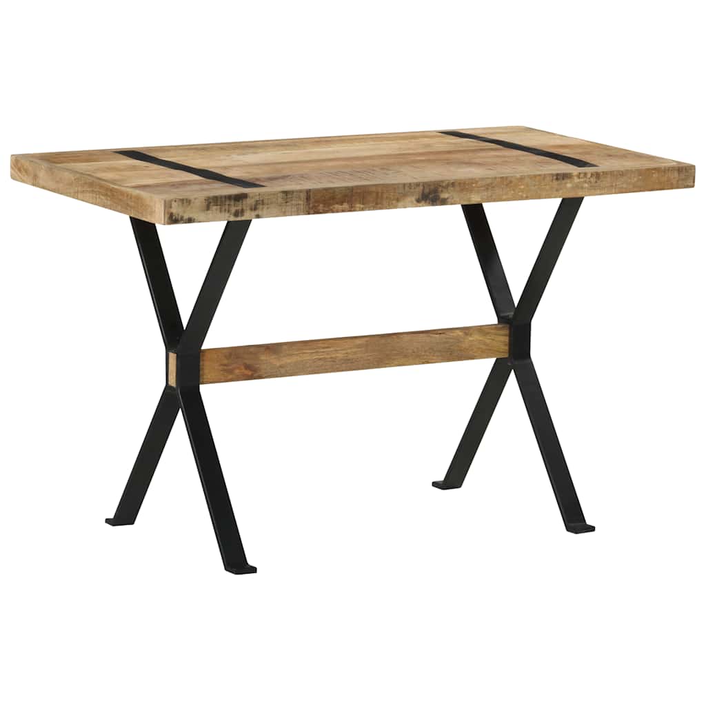 Spisebord 120x60x76 cm grovt mangotre