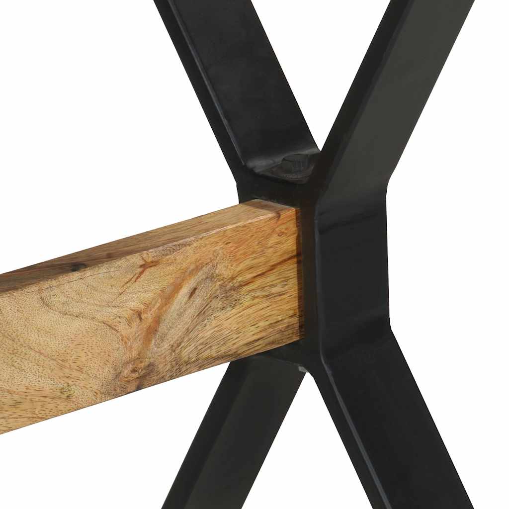 Spisebord 120x60x76 cm grovt mangotre