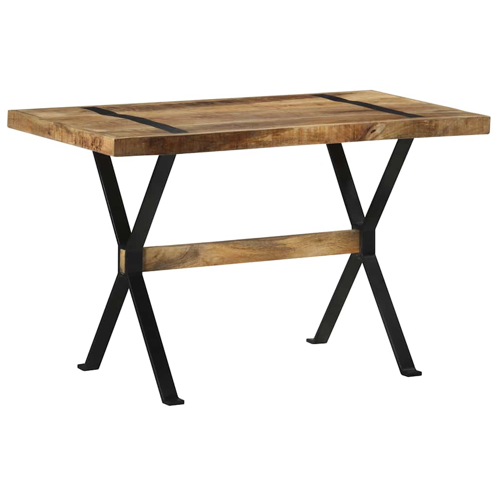 Spisebord 120x60x76 cm grovt mangotre