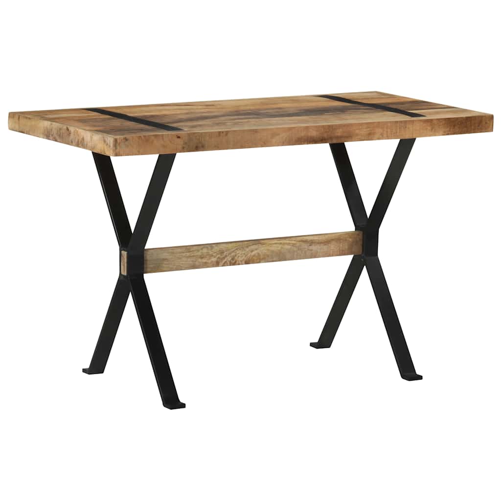 Spisebord 120x60x76 cm grovt mangotre