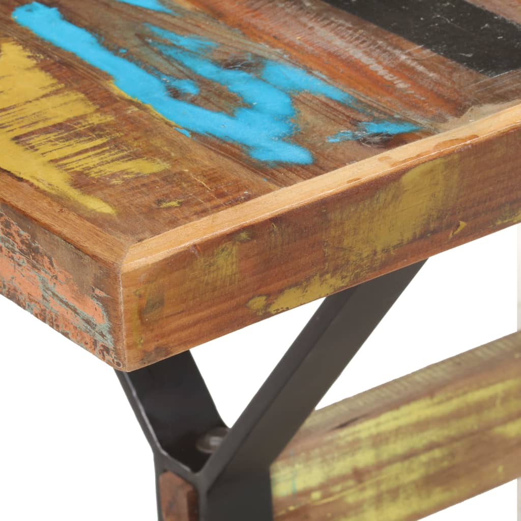 Spisebord 140x70x76 cm gjenvunnet heltre