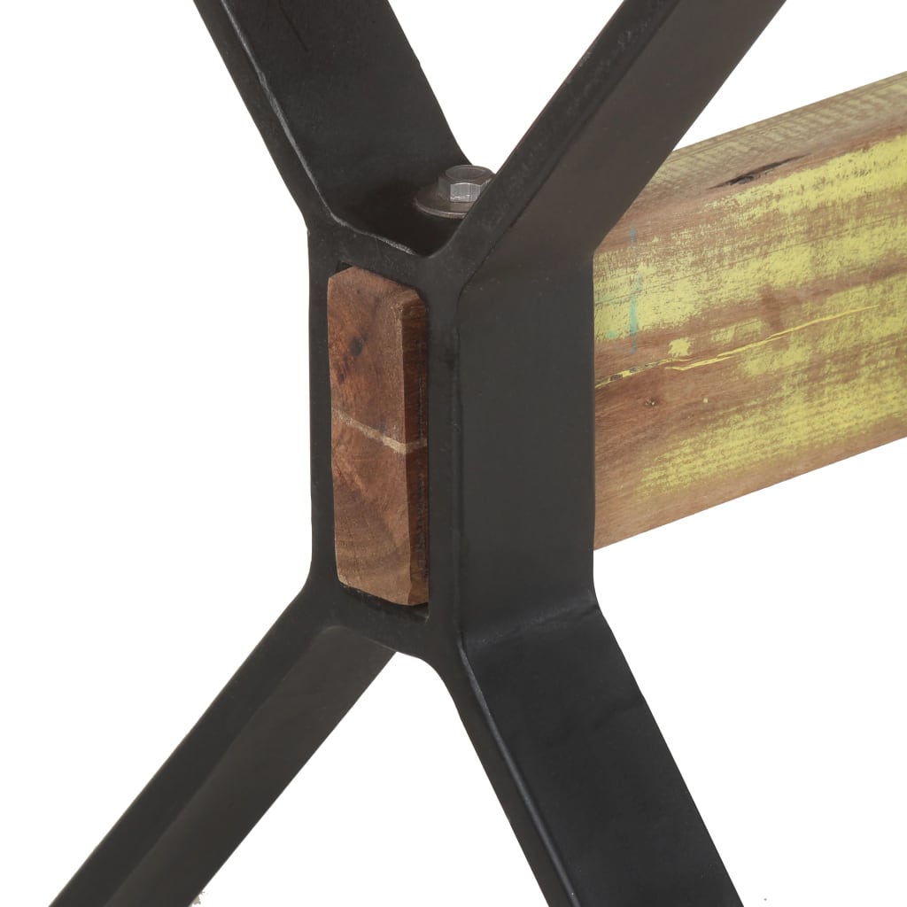 Spisebord 140x70x76 cm gjenvunnet heltre