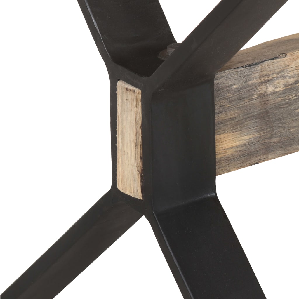 Spisebord 180x90x76 cm grovt mangotre