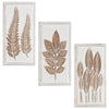 Håndskårne veggpaneler 3 stk MDF 40x60x1,5 cm