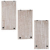 Håndskårne veggpaneler 3 stk MDF 40x60x1,5 cm