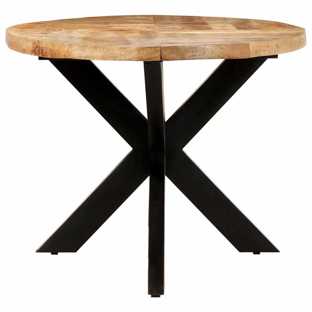 Spisebord 200x100x75 cm grov heltre mango