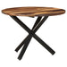 Spisebord 100x100x75 cm akasie med honningfinish