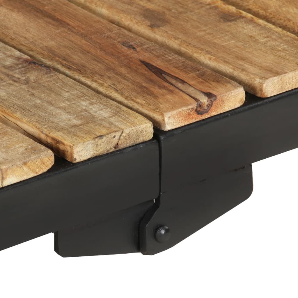 Kjøkkentralle 87x36x81 cm heltre mango