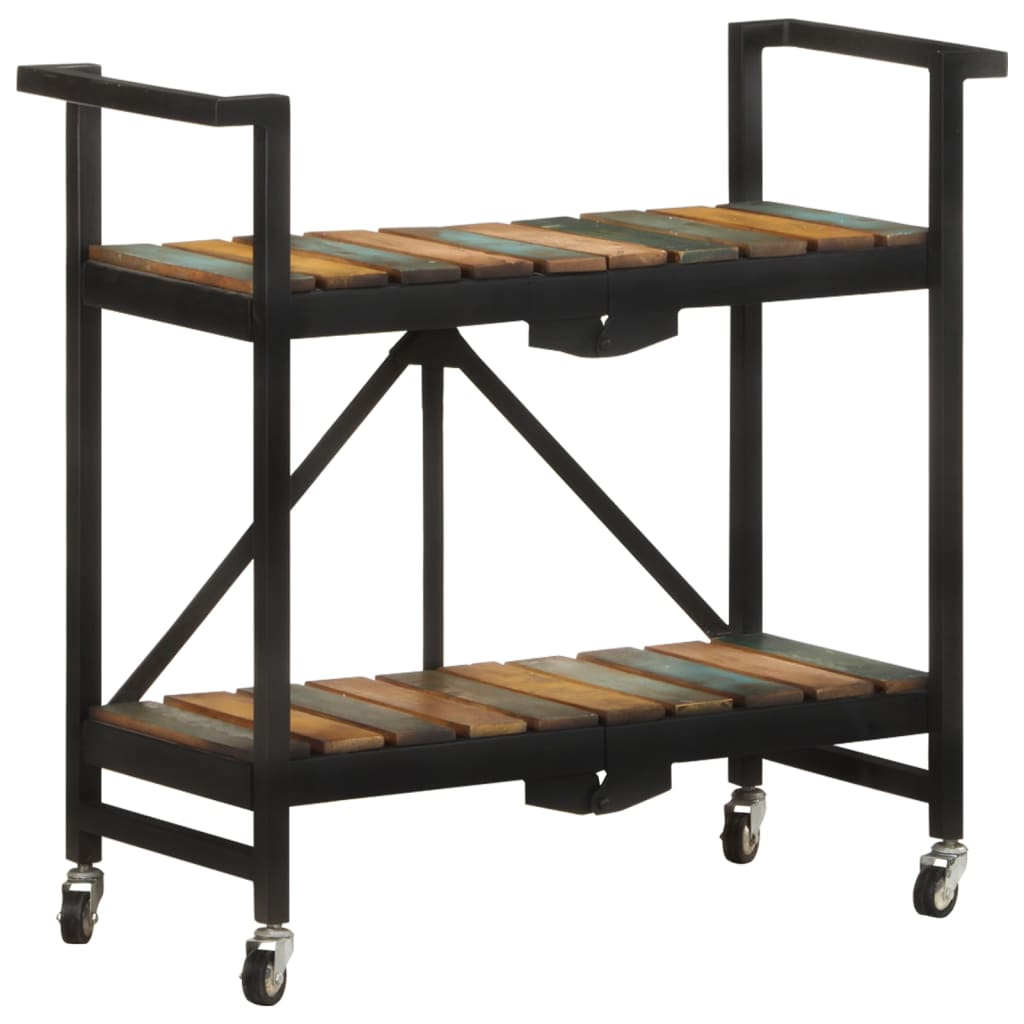 Kjøkkentralle 87x36x81 cm gjenvunnet heltre
