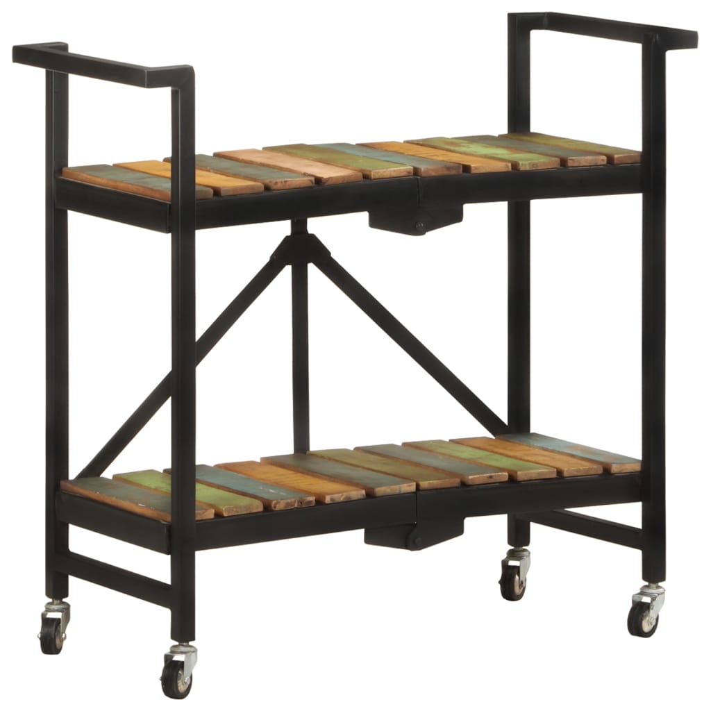 Kjøkkentralle 87x36x81 cm gjenvunnet heltre