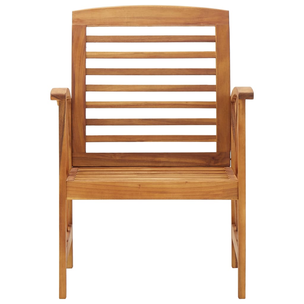 Hagestoler 2 stk heltre akasie vidaXL