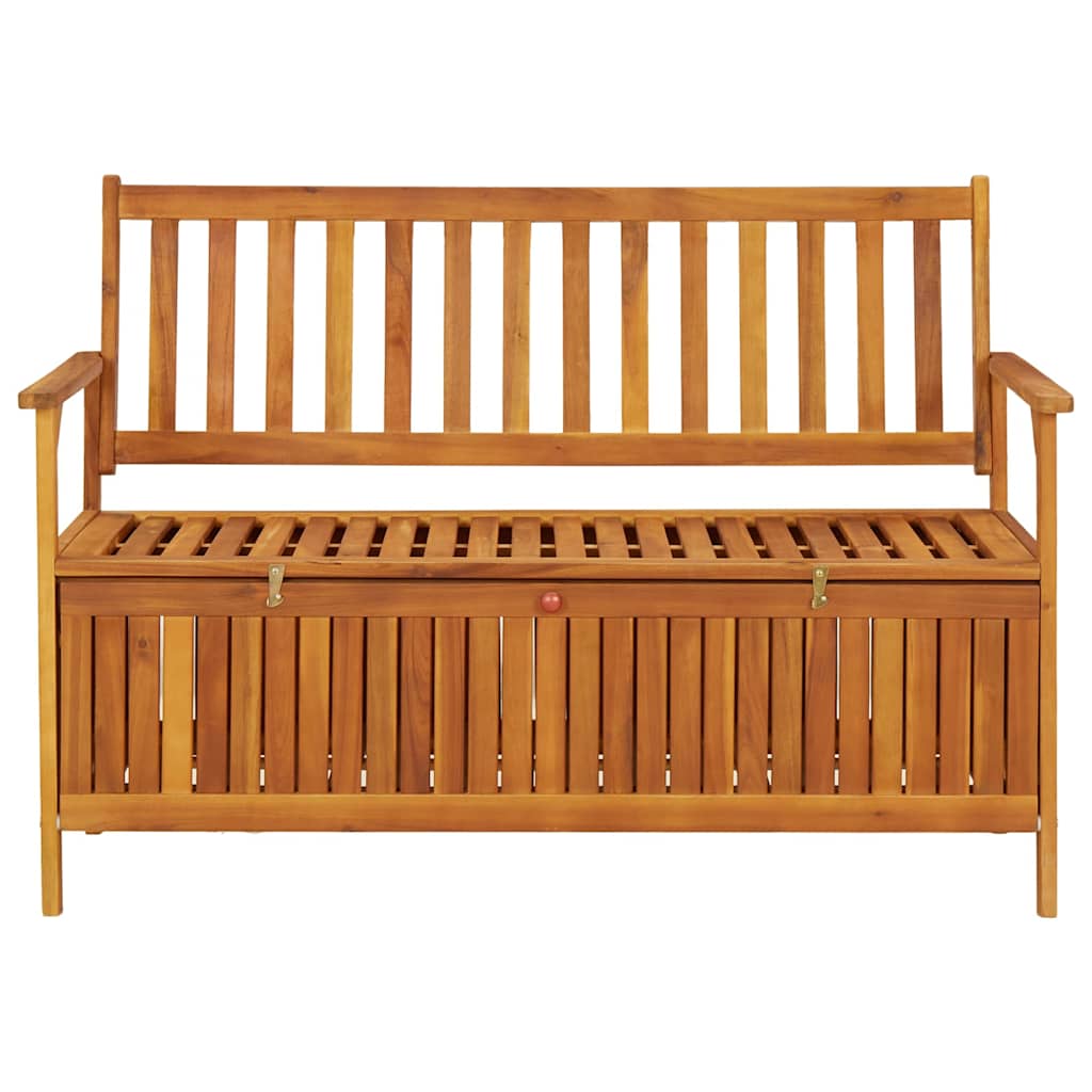 Oppbevaringsbenk hage 120 cm heltre akasie