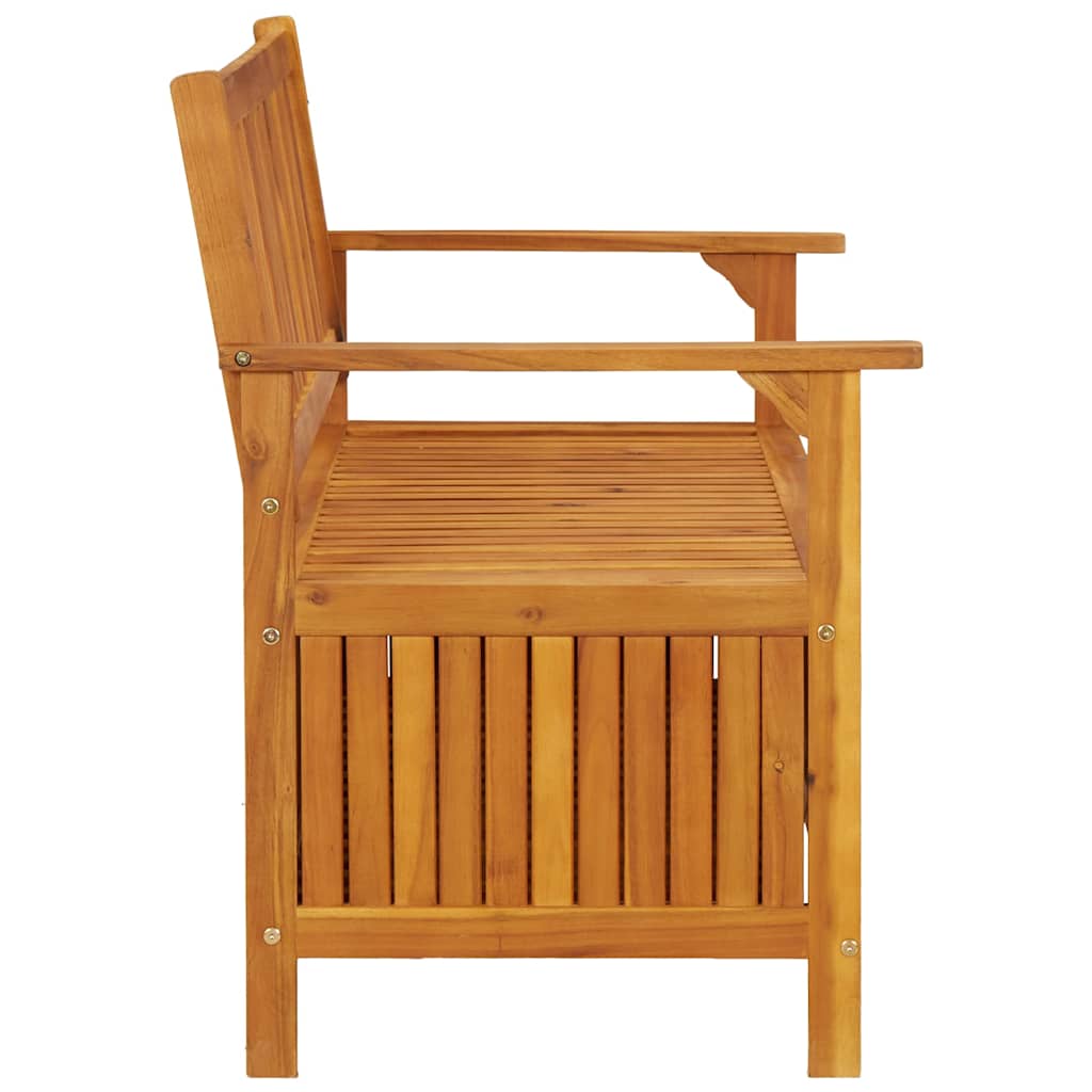 Oppbevaringsbenk hage 120 cm heltre akasie
