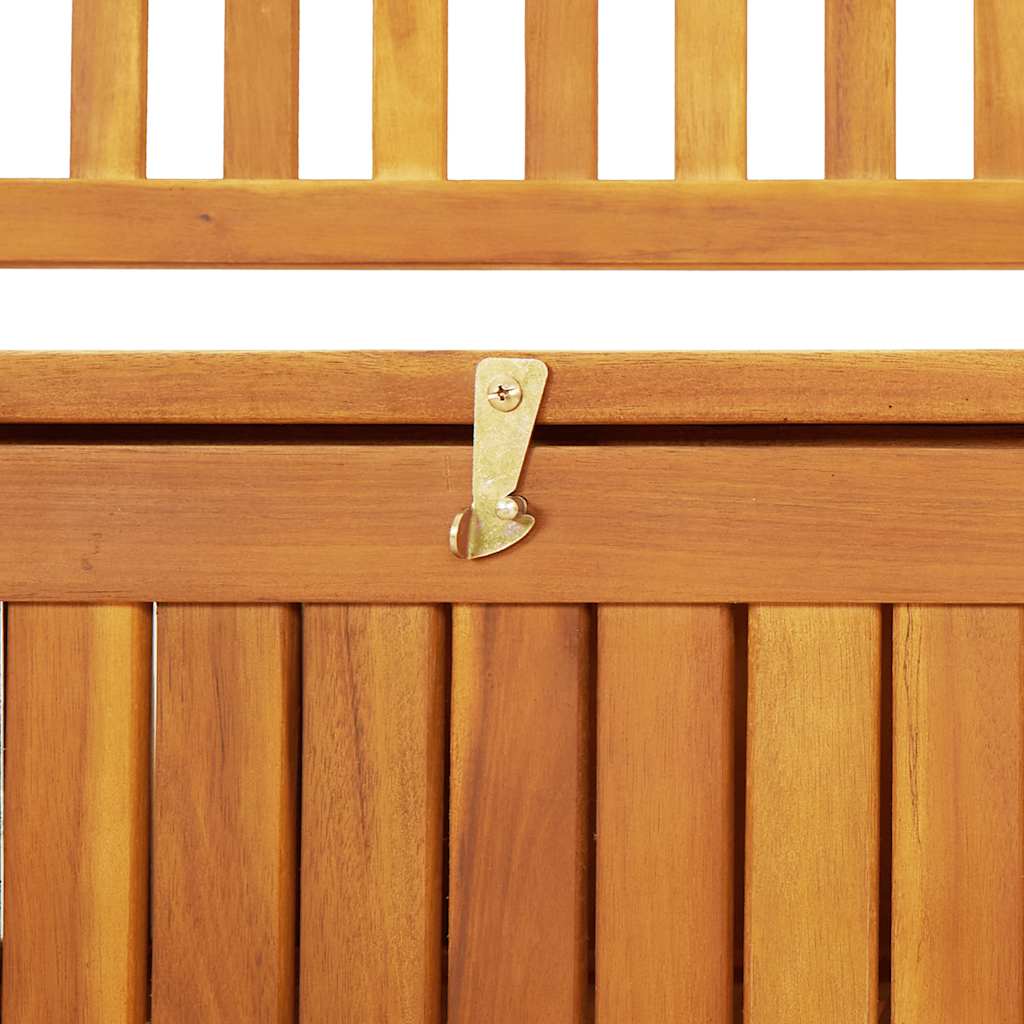 Oppbevaringsbenk hage 120 cm heltre akasie