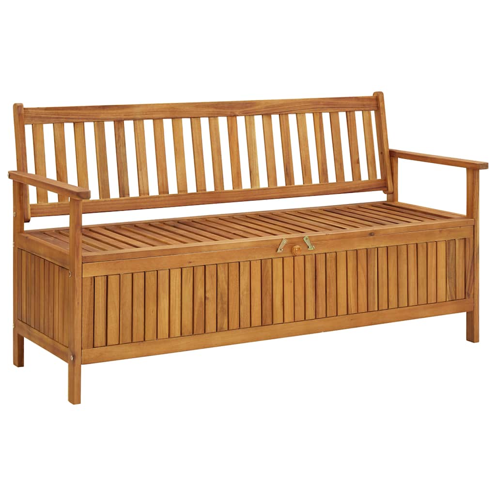 Oppbevaringsbenk hage 148 cm heltre akasie