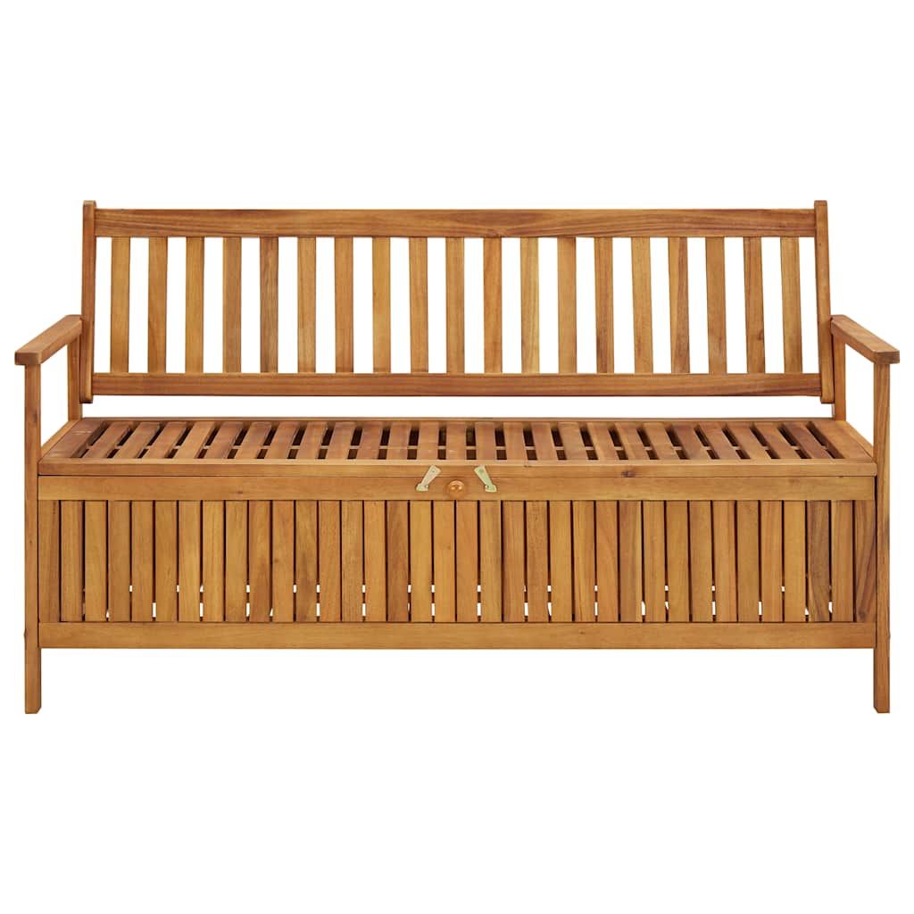 Oppbevaringsbenk hage 148 cm heltre akasie