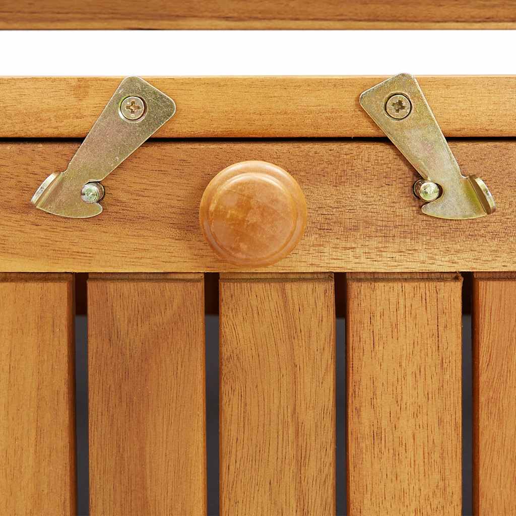 Oppbevaringsbenk hage 148 cm heltre akasie