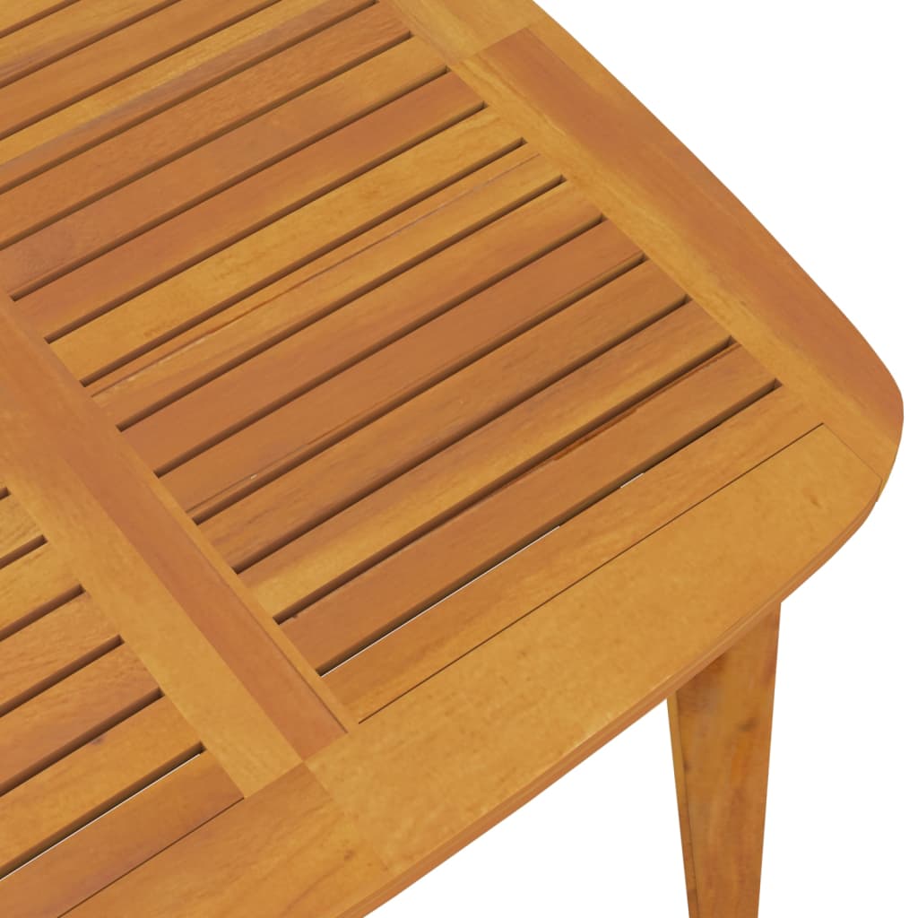 Hagebord 85x85x75 cm heltre akasie