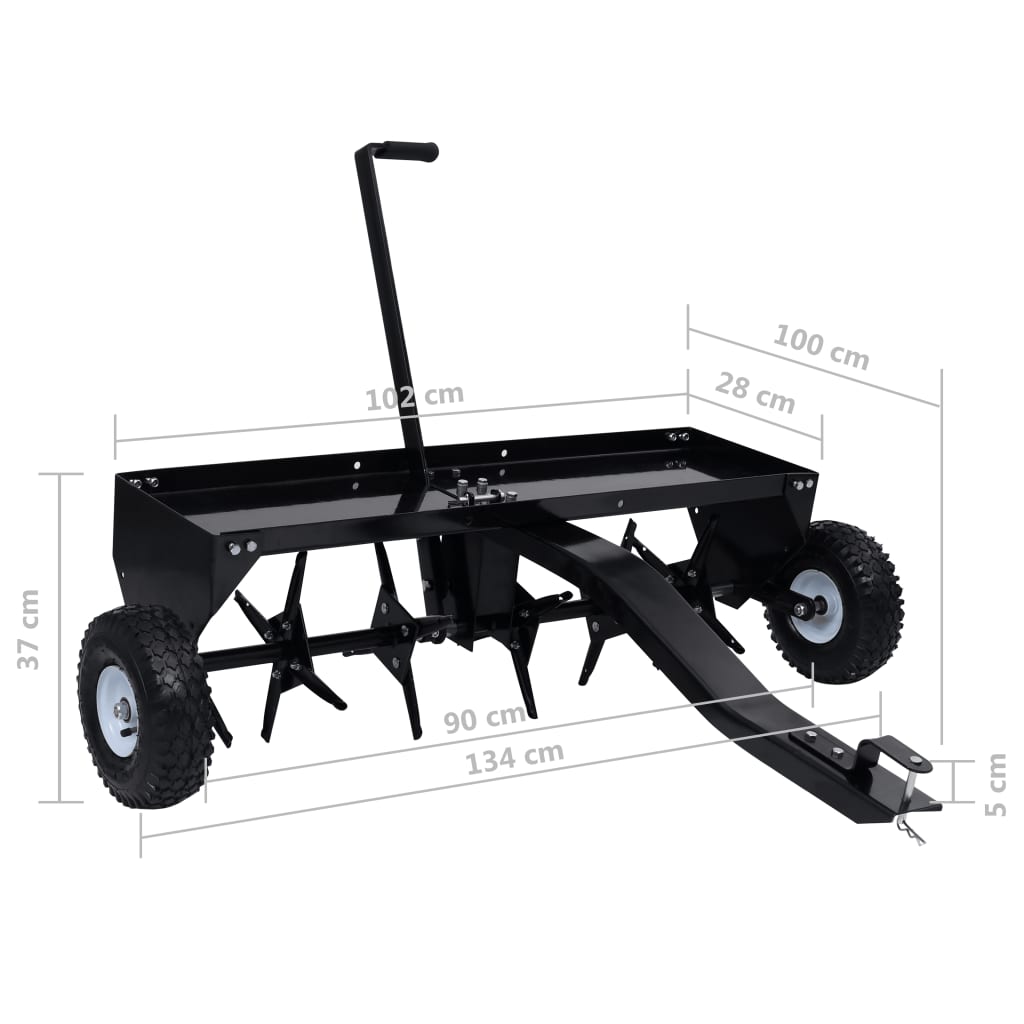Plenlufter for kjøregressklipper 102 cm