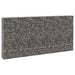 Gabion med dekker galvanisert stål 300x30x150 cm