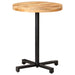 Bistrobord rundt Ø60x75 cm grovt mangotre
