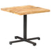 Bistrobord firkantet 80x80x75 cm grovt mangotre
