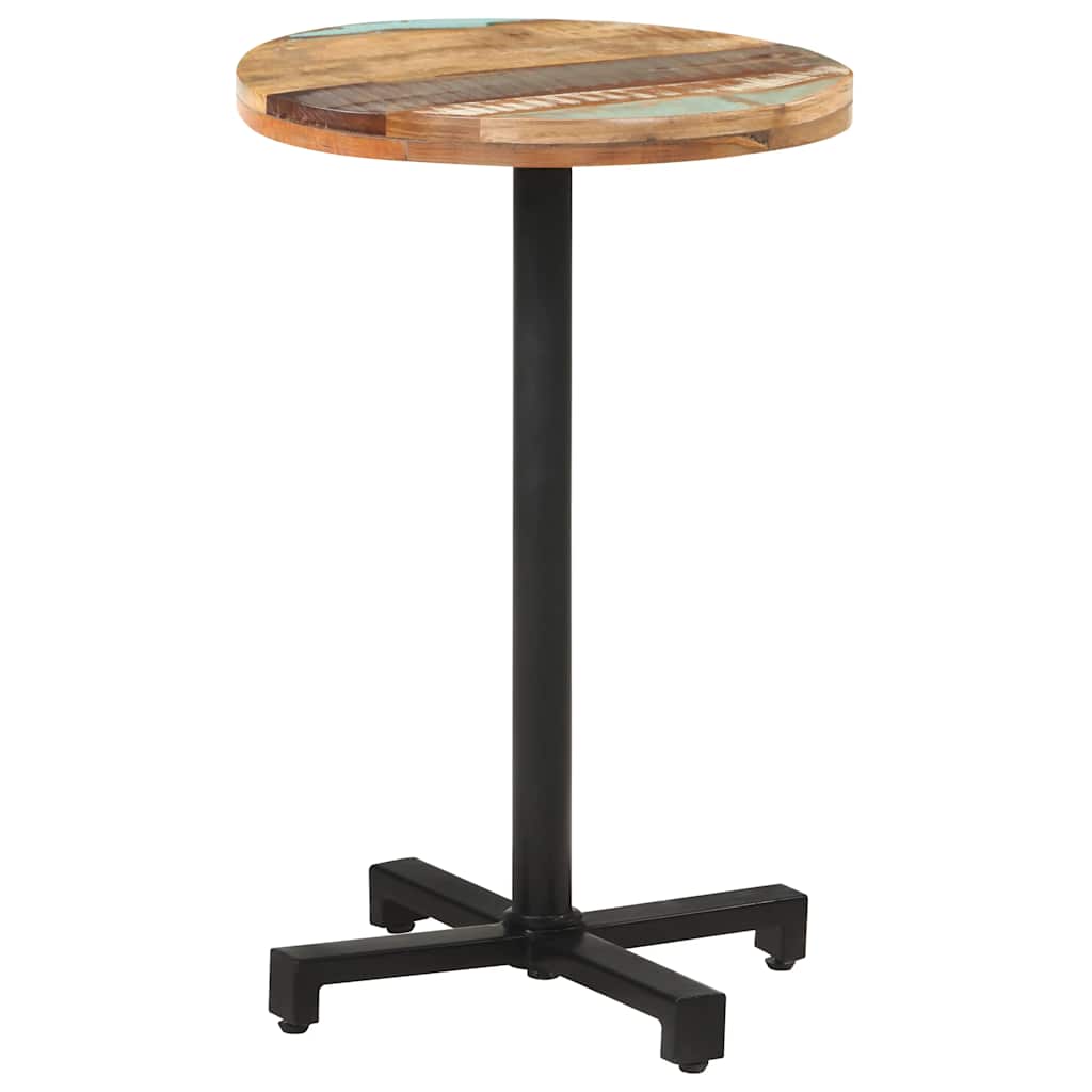 Bistrobord rundt Ø50x75 cm gjenvunnet heltre