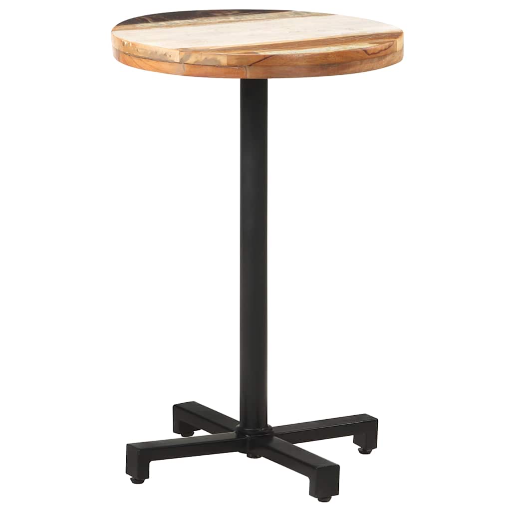 Bistrobord rundt Ø50x75 cm gjenvunnet heltre