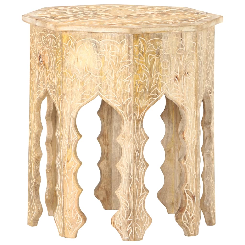 Sidebord Ø48 cm heltre mango