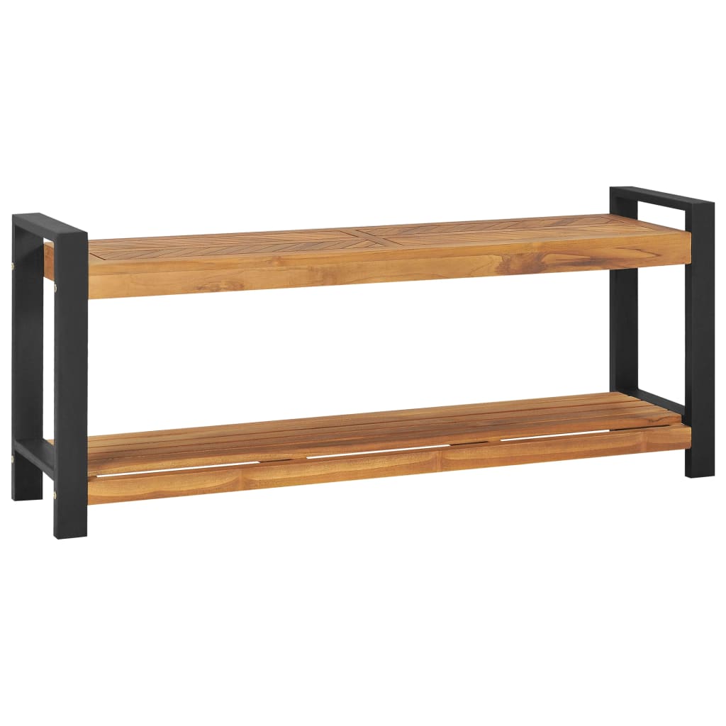 Benk 120 cm heltre teak