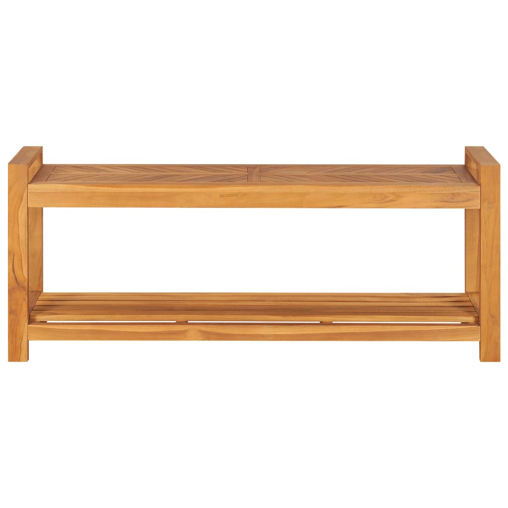 Benk 120 cm heltre teak