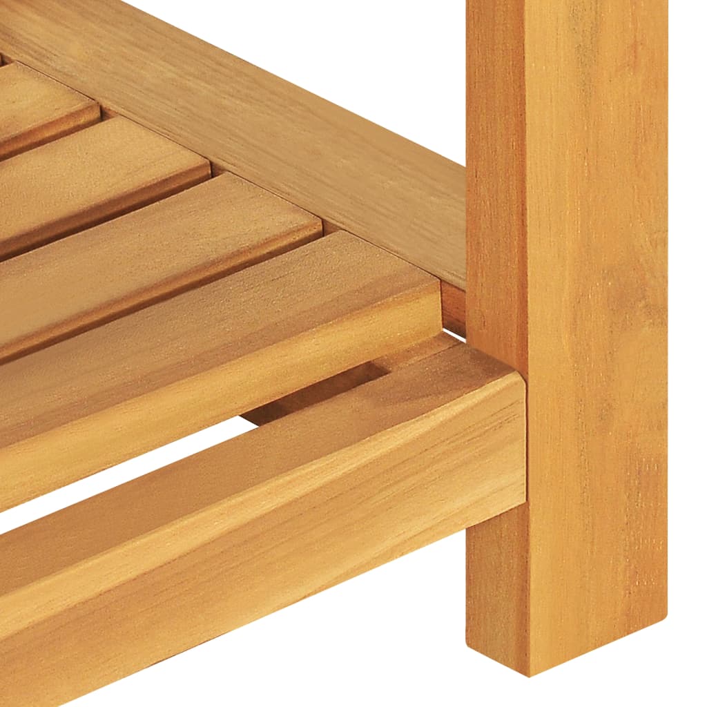 Benk 120 cm heltre teak