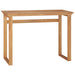 Skrivebord 100x45x75 cm heltre teak