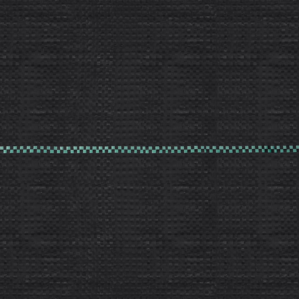 Kontrollmatte for ugress svart 2x100 m PP