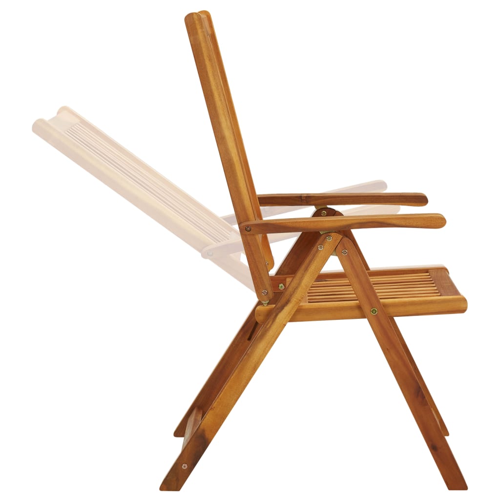 Hagelenestoler 3 stk heltre akasie