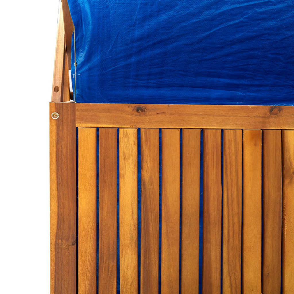 Oppbevaringsboks med espalier 99x55x160 cm heltre akasie
