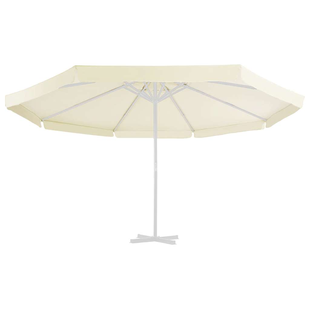 Erstatningsstoff for hageparasoll sand 515 cm vidaXL