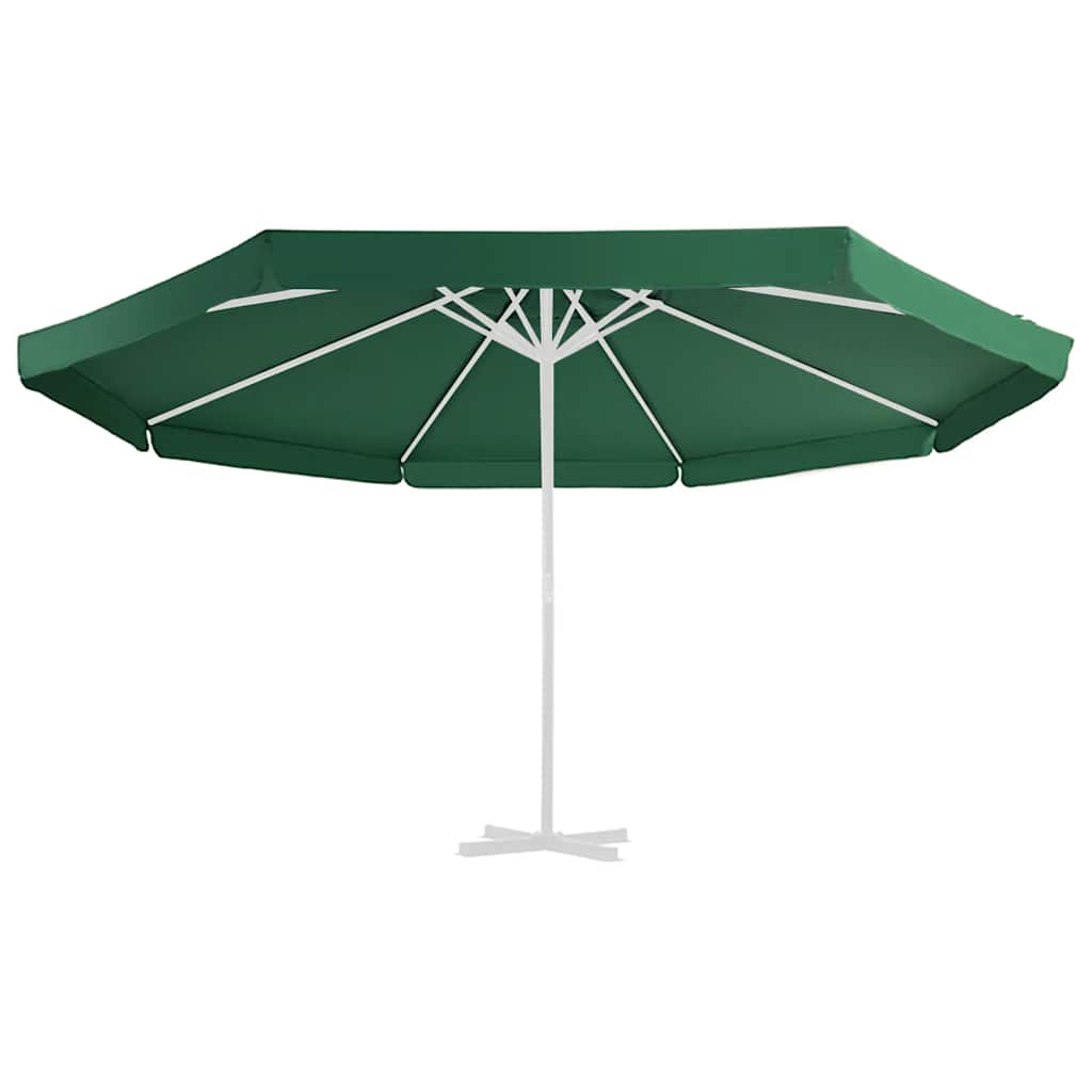 Erstatningsstoff for hageparasoll grønn 515 cm vidaXL