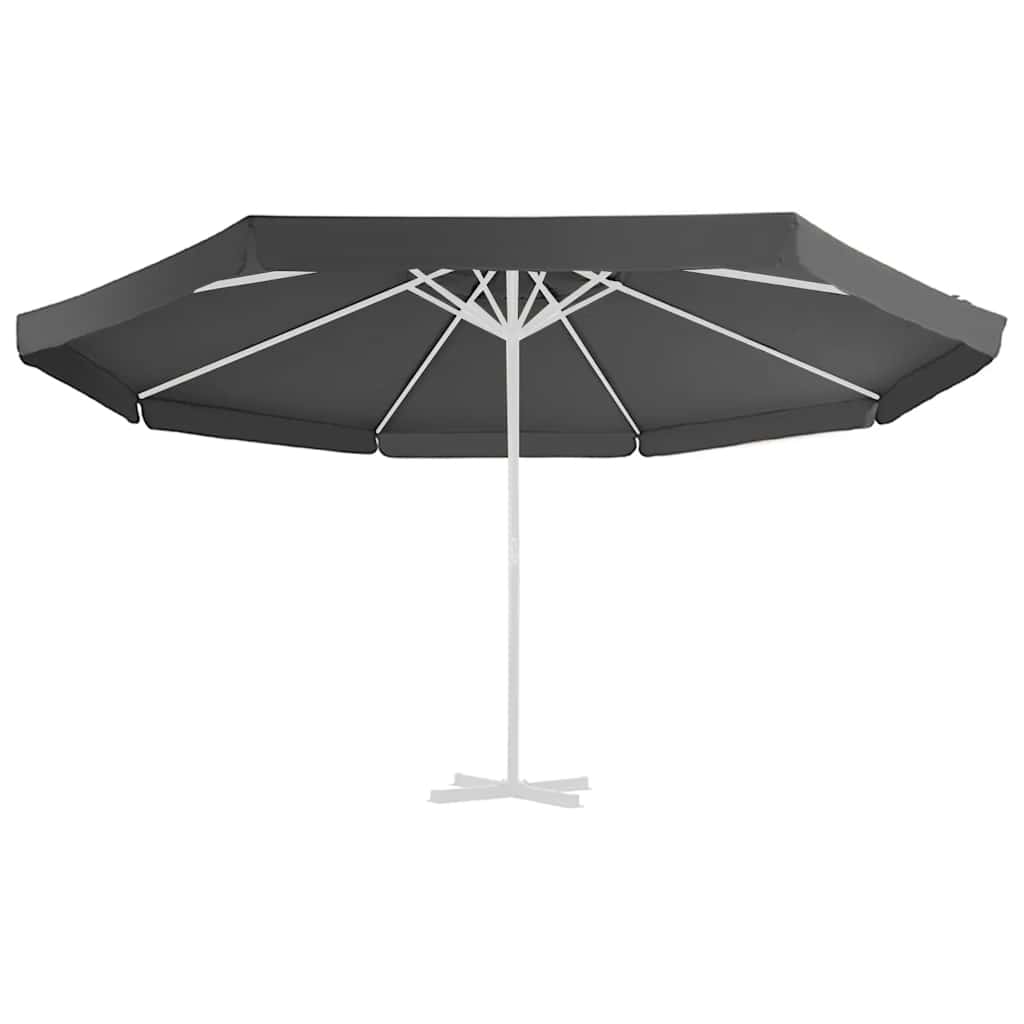 Erstatningsstoff for hageparasoll antrasitt 515 cm vidaXL