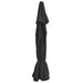 Erstatningsstoff for hageparasoll svart 515 cm vidaXL