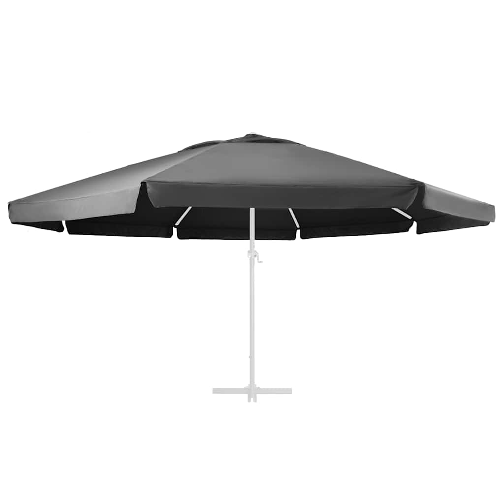 Erstatningsstoff for hageparasoll antrasitt 610 cm vidaXL
