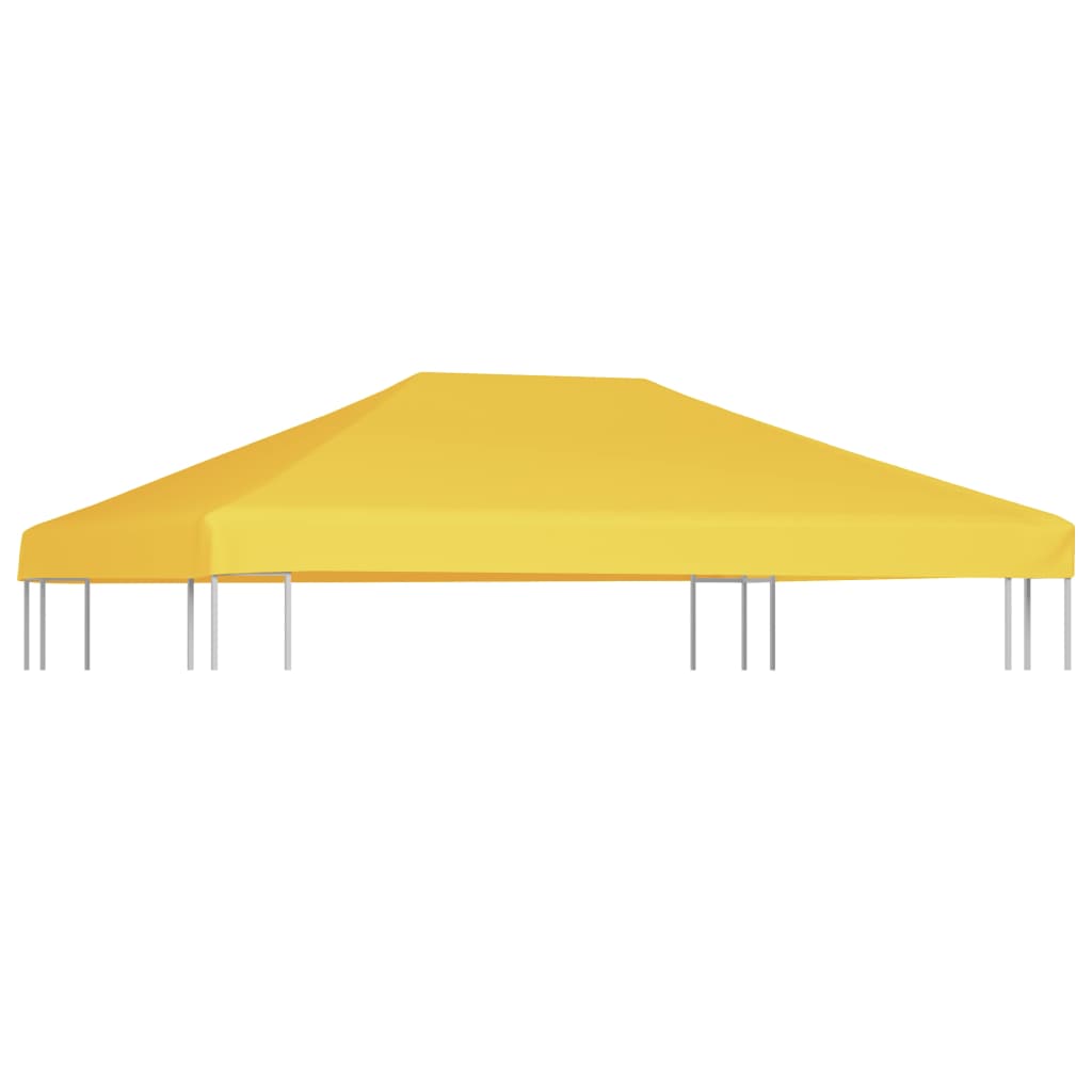 Toppduk til paviljong 270 g/m² 4x3 m gul