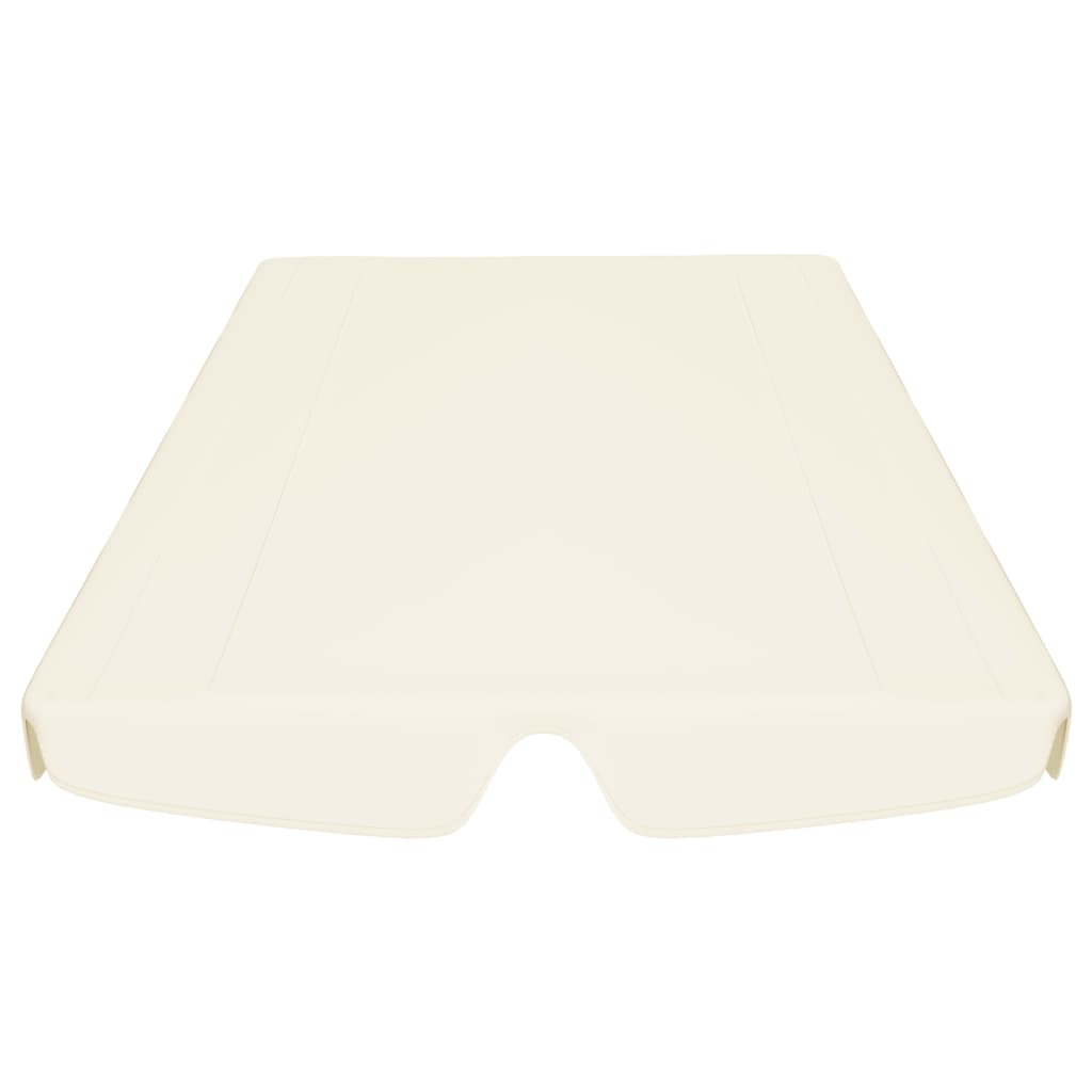 Erstatningsbaldakin hagehuske kremhvit 150/130x105/70 cm