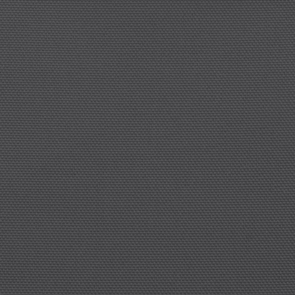 Solseil oxfordstoff kvadratisk 3x3 m antrasitt