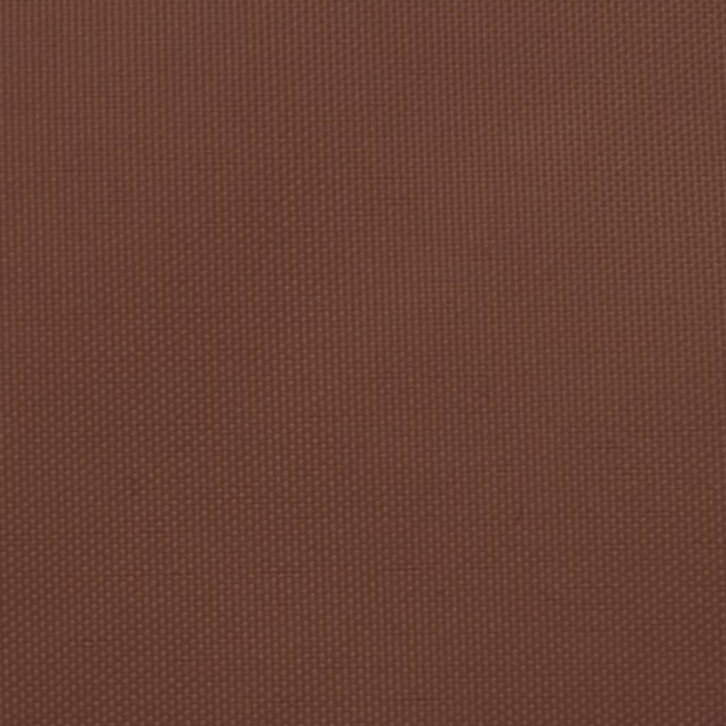 Solseil oxfordstoff firkantet 2,5x2,5 m terrakotta