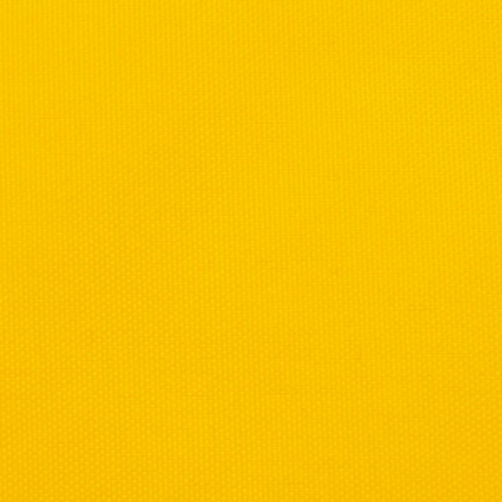 Solseil oxfordstoff rektangulær 2,5x3 m gul